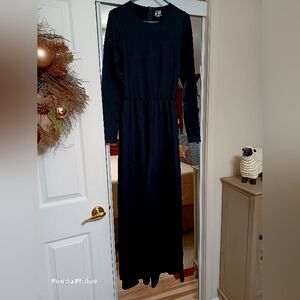Classic Black Wide Leg Jumpsuit OQQ